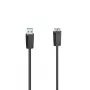 Cabo USB Hama 0,75 m Micro-USB A USB A preto 5 Gbit/s