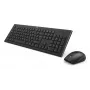 Hama Cortino teclado com rato incluído home/office RF sem fios QWERTY ucraniano preto