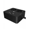 ICY BOX IB-MPS2220B-CH extensão de alimentação 1,9 m 2 tomadas AC interior preto