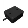 ICY BOX IB-MPS2220B-CH extensão de alimentação 1,9 m 2 tomadas AC interior preto