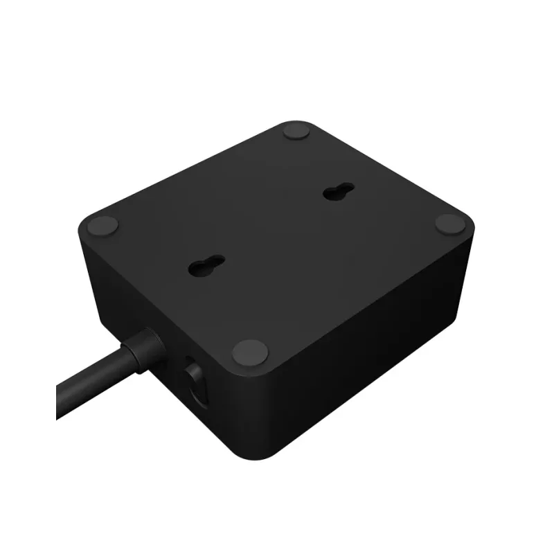 ICY BOX IB-MPS2220B-CH extensão de alimentação 1,9 m 2 tomadas AC interior preto