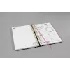 Agenda pessoal Sigel Jolie JP200 multicolorida 168x28x215 mm