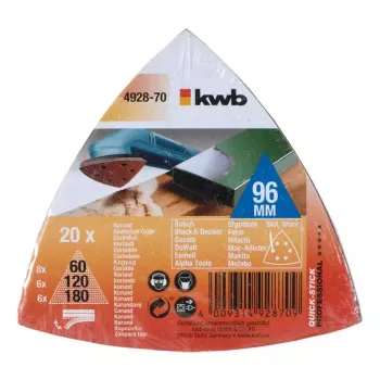 Disco de lixa KWB 492870 20 peças