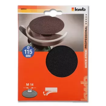 Prato de lixar KWB 487014 11,5 cm compatível com qualquer marca