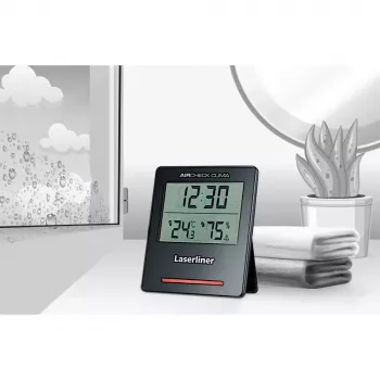 Higrómetro eletrónico Laserliner AirCheck Clima Preto Digital 1 unidade