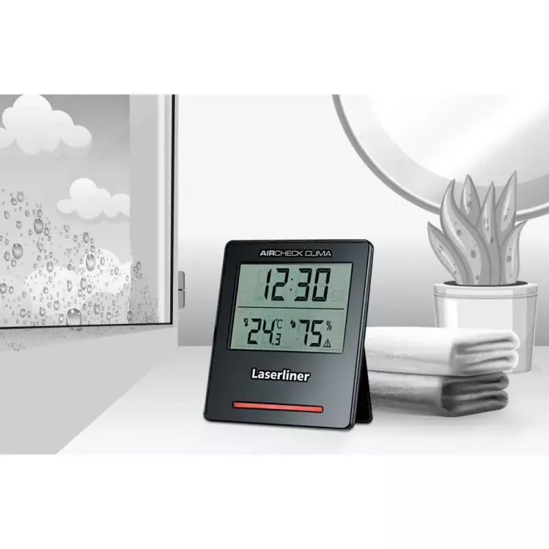 Higrómetro eletrónico Laserliner AirCheck Clima Preto Digital 1 unidade