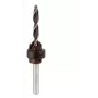 Broca KWB 513104 4 mm para aglomerado, madeira dura, plástico, madeira macia