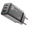 Cellularline Multipower Micro Carregador rápido ultracompacto de 65W com 3 ligações