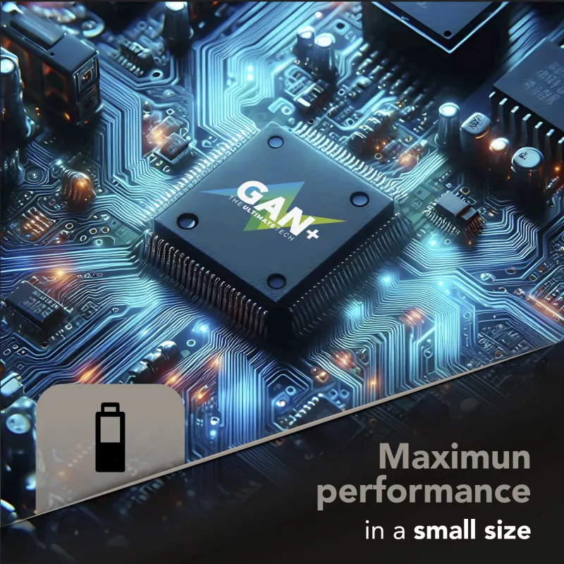 Cellularline Multipower Micro Carregador rápido ultracompacto de 65W com 3 ligações
