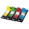 Marcadores de página Sigel HN495 marcador flexível azul verde vermelho amarelo