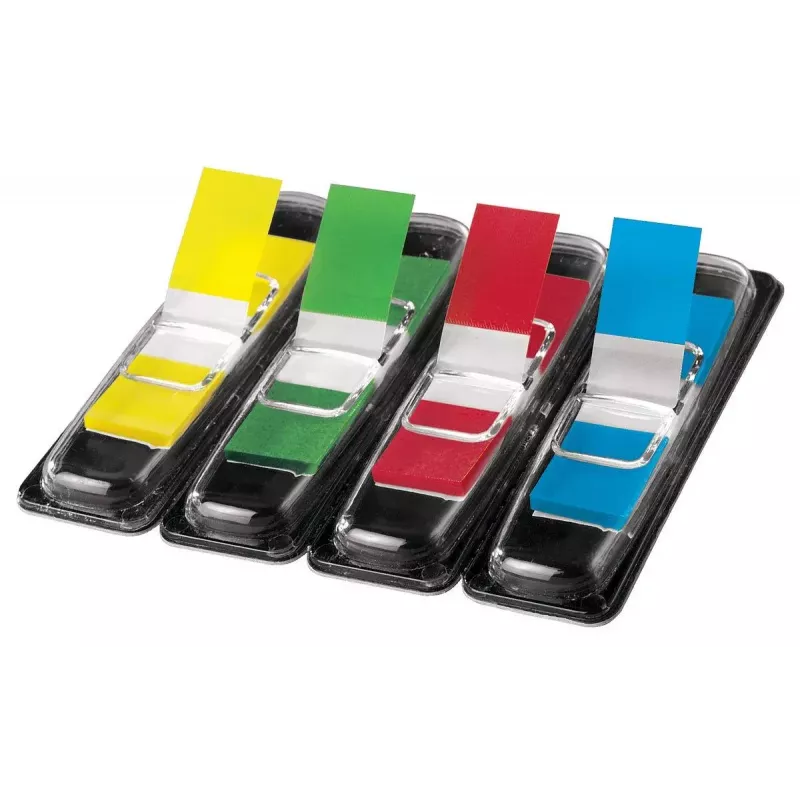 Marcadores de página Sigel HN495 marcador flexível azul verde vermelho amarelo