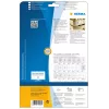 Etiquetas de impressora autoadesivas HERMA Labels A4 70x36 mm branco extra aderente papel mate 600 unidades