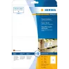 Labels A4 HERMA 10909 branco extra aderente papel mate 100 unidades