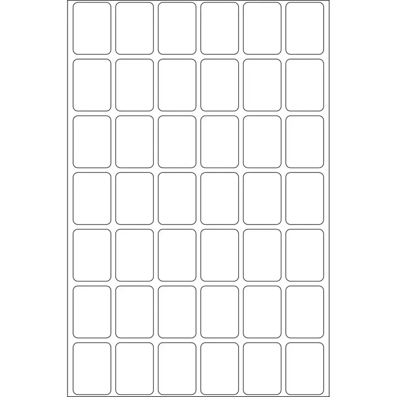 Etiquetas multiusos HERMA 16x22 mm branco papel mate escrita à mão