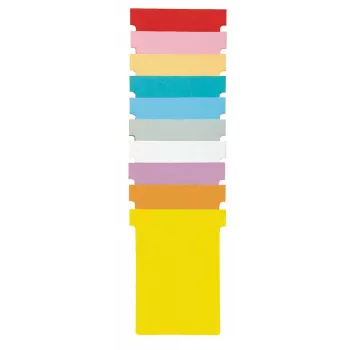 Nobo Cartões T tamanho 4 branco (100), cartão T, branco, padrão, 100 unidades, 123 mm, 20 mm