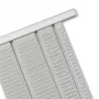 Nobo Kit de planeamento de escritório com cartões T 24 ranhuras, branco, 480 mm, 480 mm, 1,97 kg, 497 mm, 37 mm