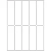 Etiquetas multiusos HERMA 20x75 mm branco papel mate escrita à mão