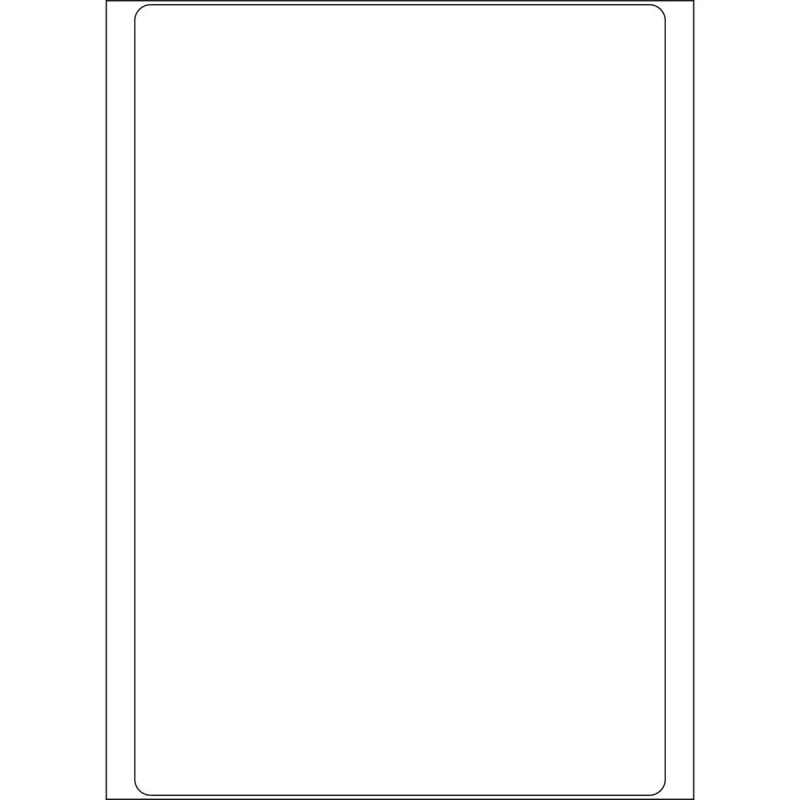 Etiquetas multiusos HERMA 100x149 mm papel branco mate escrita à mão 32 unid.