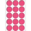 Etiquetas multiusos HERMA 360 unid. vermelho fluorescente Ø 32 mm