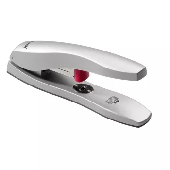 Agrafador de alta capacidade Rexel Odyssey prateado, 60 folhas, prateado, 6,5 cm, superior, paralelo, 540 g