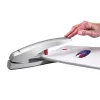 Rexel Odyssey 2100048 agrafador de alta resistência, 60 folhas, 30% menos esforço, prateado