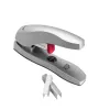 Rexel Odyssey 2100048 agrafador de alta resistência, 60 folhas, 30% menos esforço, prateado