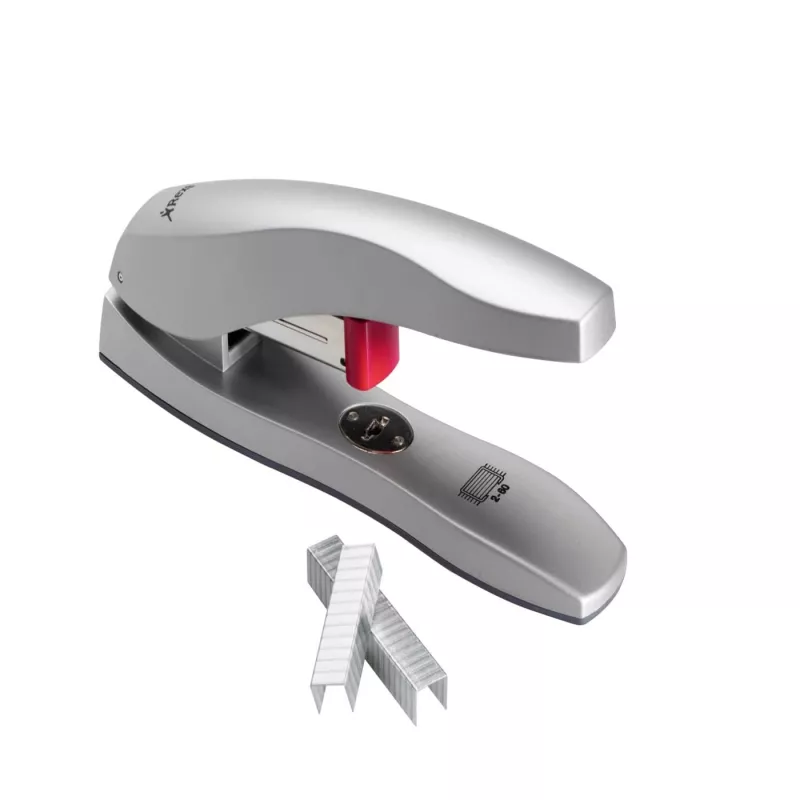 Rexel Odyssey 2100048 agrafador de alta resistência, 60 folhas, 30% menos esforço, prateado