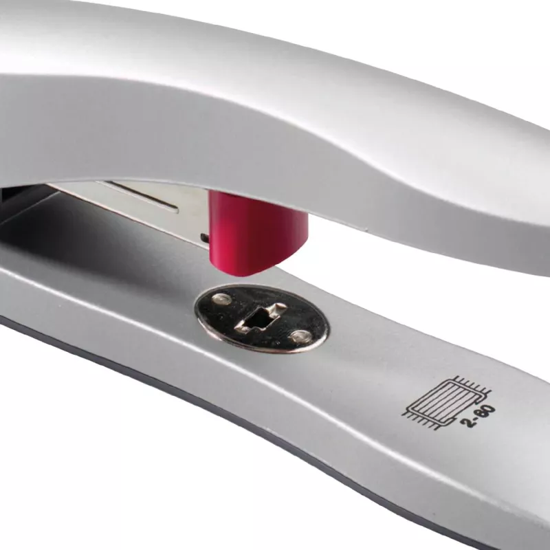 Rexel Odyssey 2100048 agrafador de alta resistência, 60 folhas, 30% menos esforço, prateado