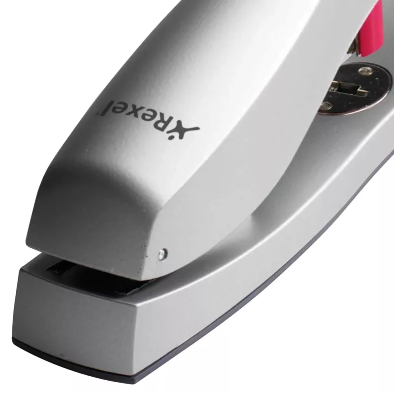 Rexel Odyssey 2100048 agrafador de alta resistência, 60 folhas, 30% menos esforço, prateado