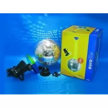 Conjunto de bola de espelhos Eurolite 30cm multicolorido 30W 230V