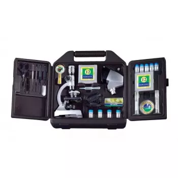 Microscópio Bresser Optics 8851000 ampliação 50x