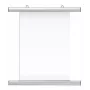 Moldura de alumínio Franken BS1003 prateada