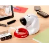 Dispensador de fita 3M Scotch C31 preto vermelho branco Dog-810