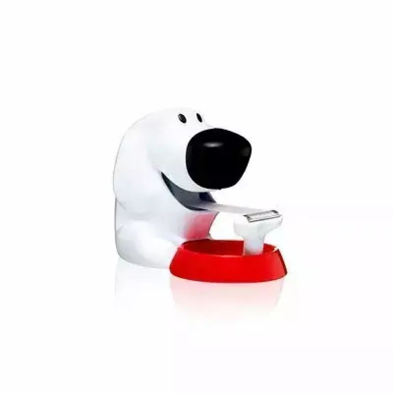 Dispensador de fita 3M Scotch C31 preto vermelho branco Dog-810