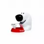 Dispensador de fita 3M Scotch C31 preto vermelho branco Dog-810