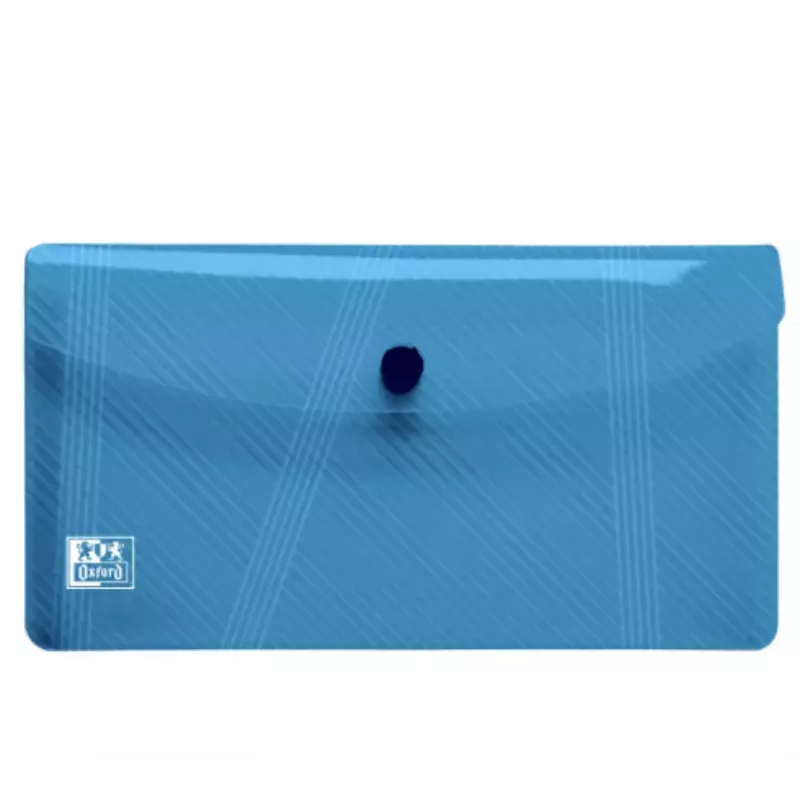 Pasta de envelopes Oxford 400031413 polipropileno (PP) azul verde cinzento rosa roxo transparente DL