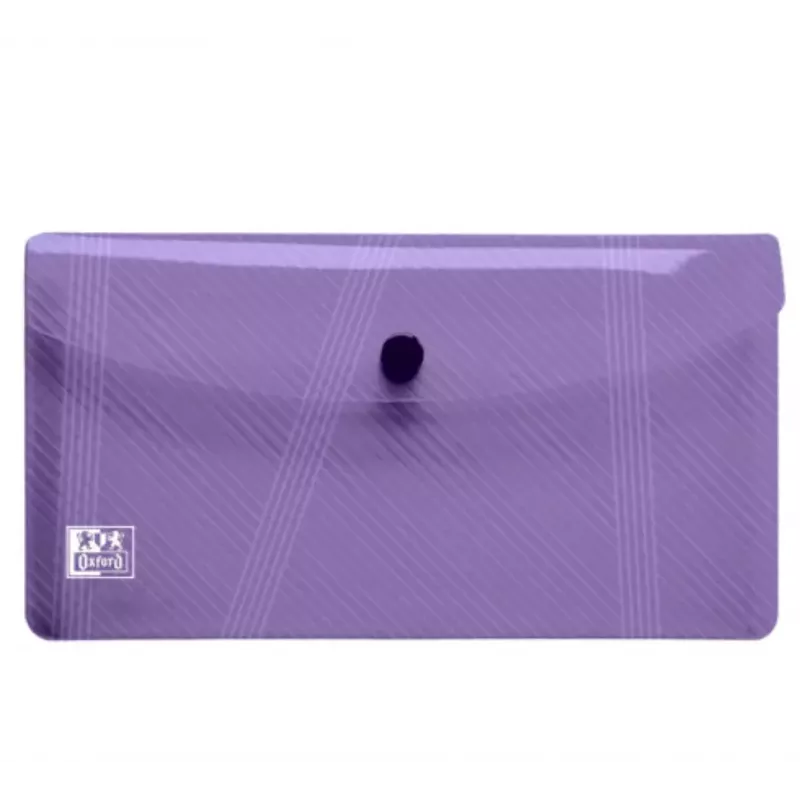 Pasta de envelopes Oxford 400031413 polipropileno (PP) azul verde cinzento rosa roxo transparente DL