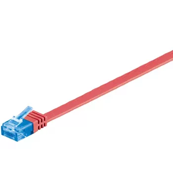 Cabo de rede Goobay CAT6a U/UTP 5m vermelho