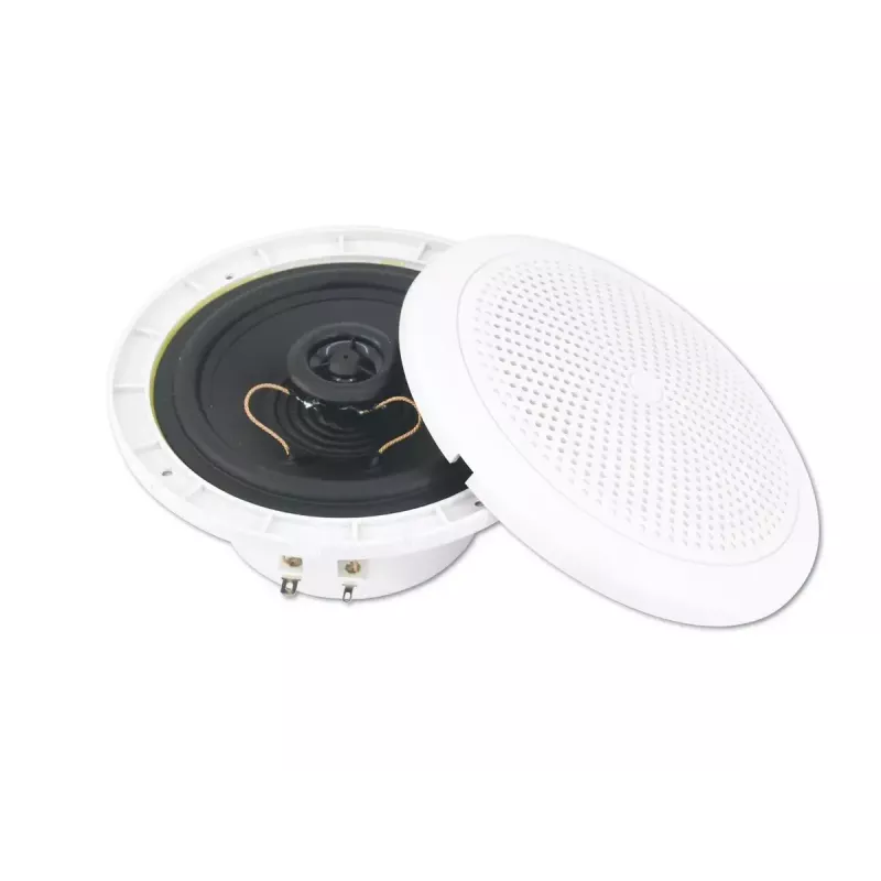 Altifalante de 2 vias Omnitronic 80710864 branco com fios 25 W