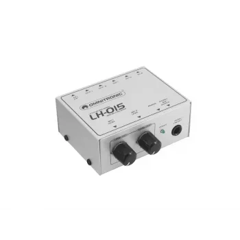 Misturadora Omnitronic LH-015 2 canais 20 - 20000 Hz cinzento