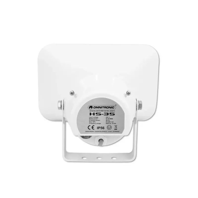 Altifalante Omnitronic 80710811 branco com fios 15 W