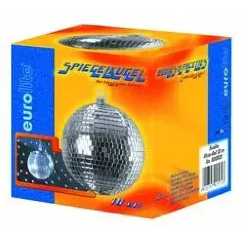 Bola de espelhos 10 cm Eurolite multicolor