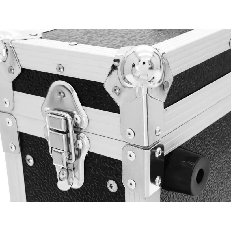 Flightcase Roadinger 30107202 contraplacado preto prateado 5,8 kg