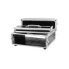 Flightcase Roadinger 30107202 contraplacado preto prateado 5,8 kg