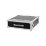 Flightcase Roadinger 30107202 contraplacado preto prateado 5,8 kg
