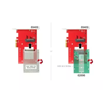 Adaptador U.2 interno DeLOCK 89469