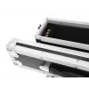 Mala rígida Roadinger 30126020 alumínio preto prateado 535x510x140mm