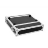 Mala rígida Roadinger 30126020 alumínio preto prateado 535x510x140mm