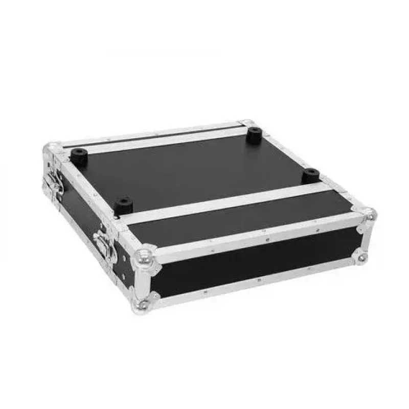 Mala rígida Roadinger 30126020 alumínio preto prateado 535x510x140mm