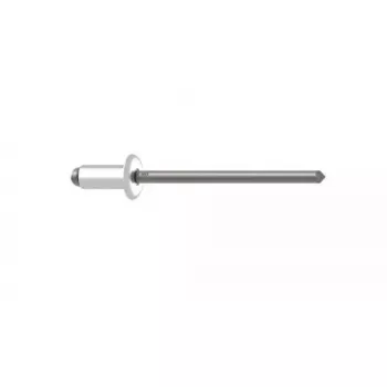 Rebite cego GESIPA 1433485 alumínio aço 8 mm cabeça 4 mm haste 6 mm comprimento